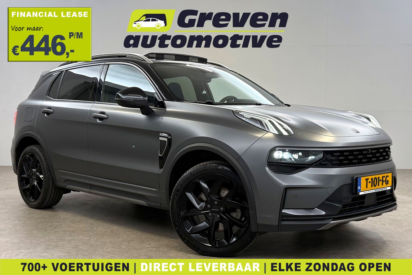 Lynk & Co 01 - 1.5 | Matte Grijs | Pano | Sfeer | 360° | Memory | Virtual | Cruise | Carplay - AutoWereld.nl