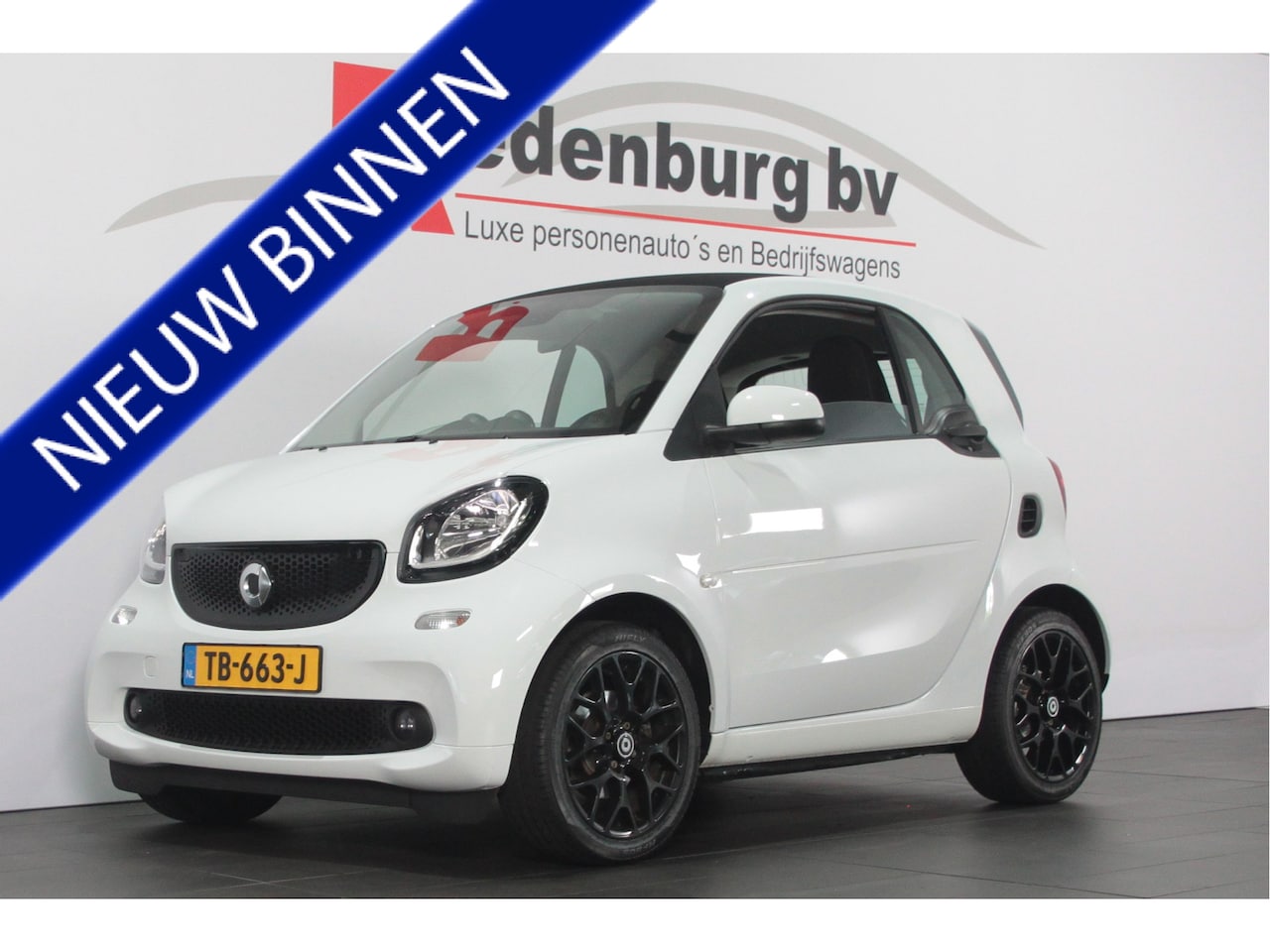 Smart Fortwo - 1.0 Turbo Passion - Automaat - Airco / Bluetooth - AutoWereld.nl