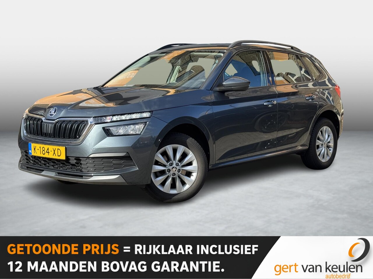 Skoda Kamiq - 1.0 TSI Ambition CARPLAY/CRUISE/LED/LMV/TREKHAAK/NL-AUTO/1E EIG. - AutoWereld.nl