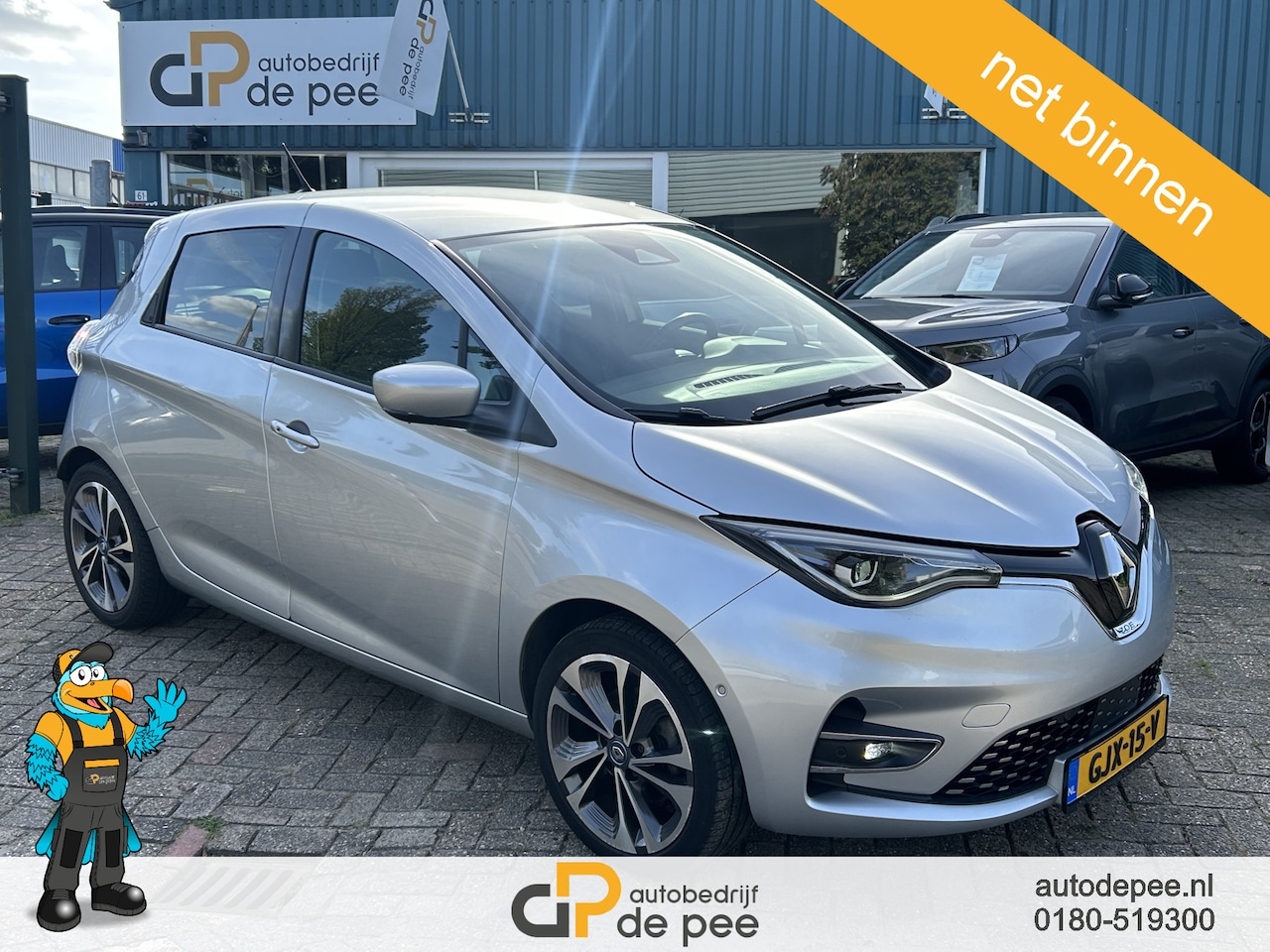 Renault Zoe - R135 Edition One 52 kWh GARANTIE/KOOPACCU/CARPLAY/CLIMA/CRUISE/NAVI/STOEL+STUURVERW. rijkl - AutoWereld.nl