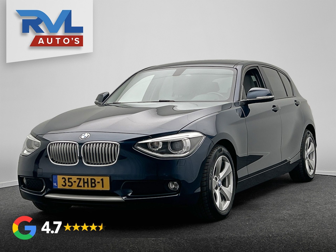 BMW 1-serie - 116i Upgrade Edition | Origineel NL | Trekhaak | Leder | Navigatie | Cruise/Control | Clim - AutoWereld.nl