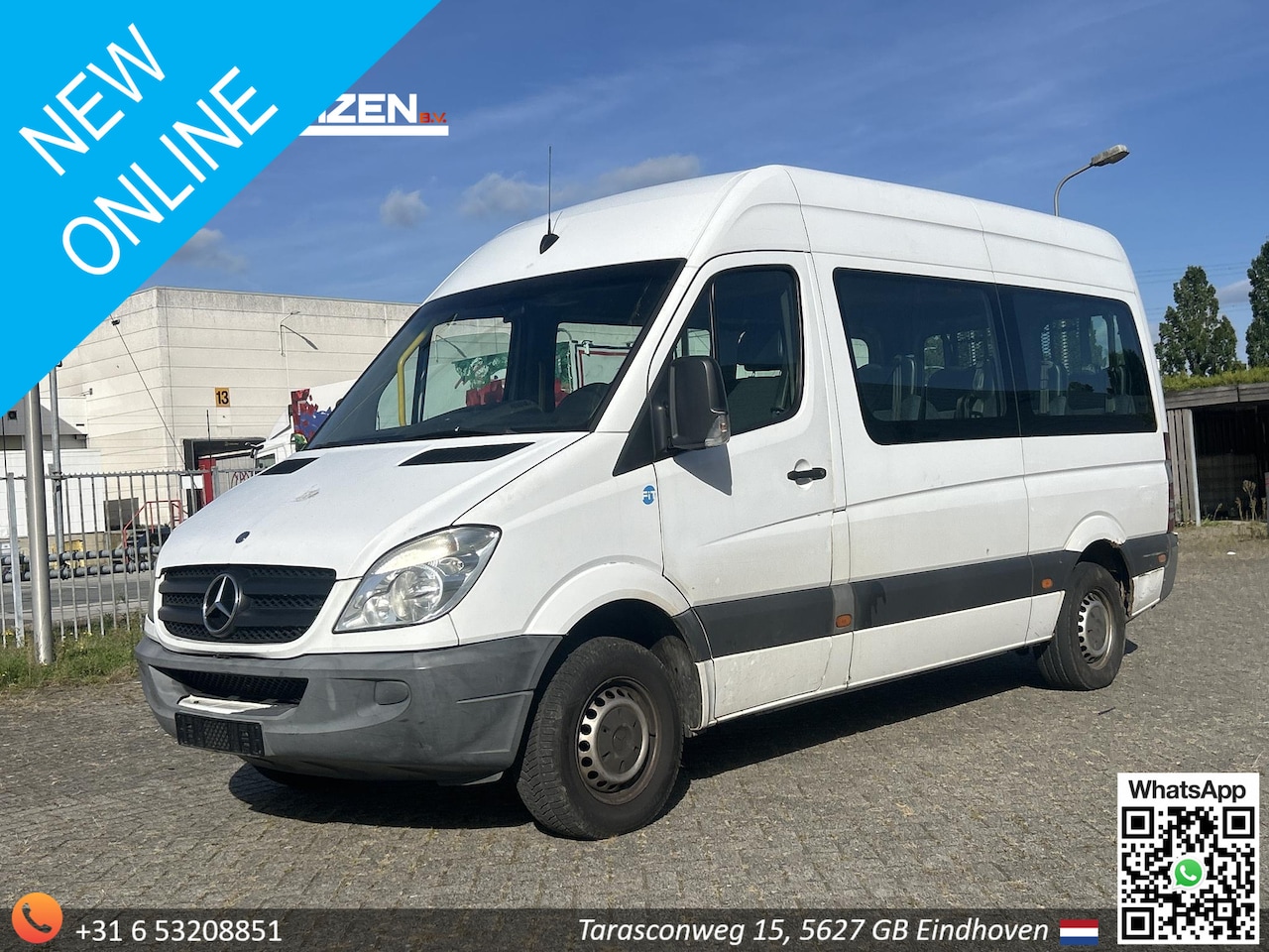 Mercedes-Benz Sprinter - 311 2.2 CDI 366 | € 4.450,- NETTO! | 9 Persoons | Rolstoel Lift | - AutoWereld.nl