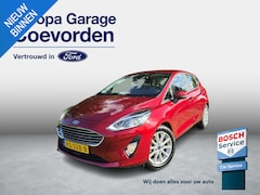 Ford Fiesta - 1.0 EB 100PK Titanium | DEALER OND | ADAP. CRUISE | TREKHAAK | CAMERA | CLIMA | VOORRUIT V