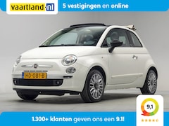 Fiat 500 C - 1.2 Lounge Cabrio [ Leer Climate Navi PDC Lichtmetaal ]