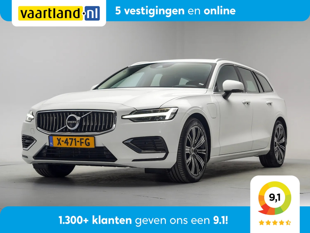 Volvo V60 - 2.0 T6 Techarge AWD Inscription Expression [ Trekhaak Carplay Navi Clima ] - AutoWereld.nl