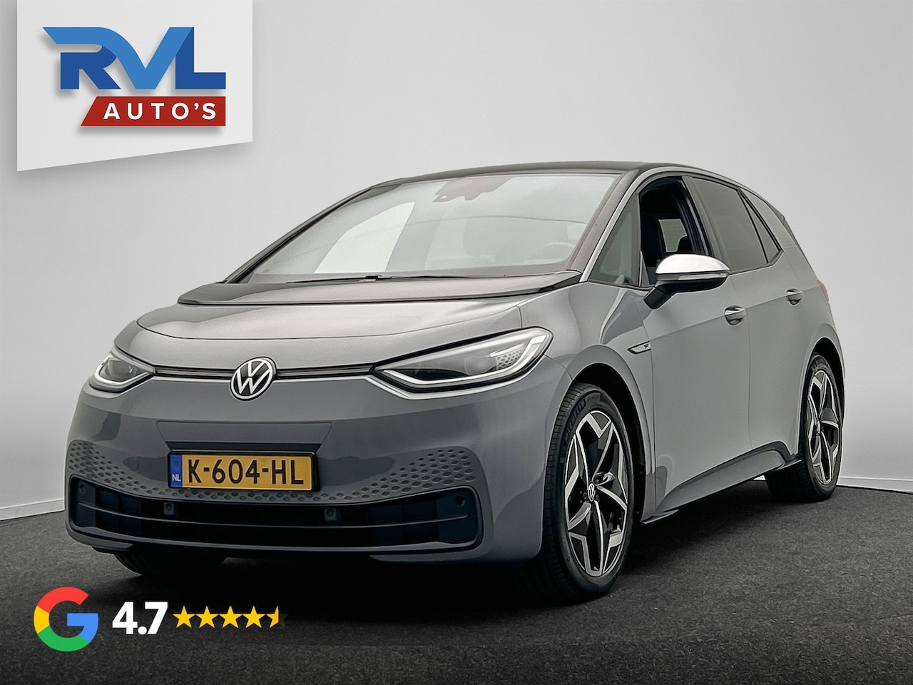 Volkswagen ID.3 - First Plus 58 kWh | Origineel NL | Adapt. Cruise | Camera | Trekhaak | Carplay | Stoel/Stu - AutoWereld.nl