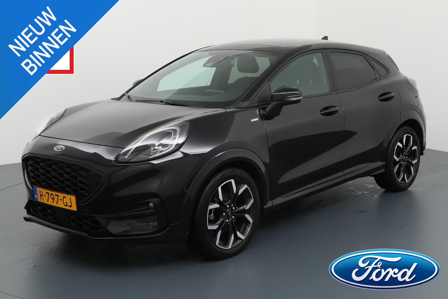 Ford Puma - 155pk Eco Hybrid ST-Line X Panoramadak B&O Navi Camera Adap. Cruise Dodehoek detectie Deal - AutoWereld.nl