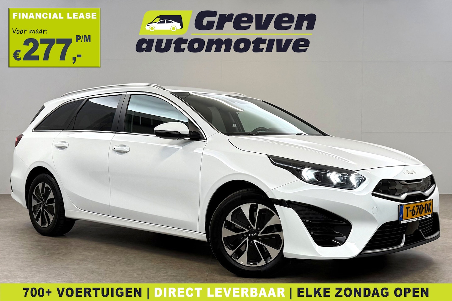Kia Cee'd - Ceed 1.6 GDI PHEV DynamicLine | Camera | Cruise | Carplay | Keyless | Navi | LED | NAP - AutoWereld.nl