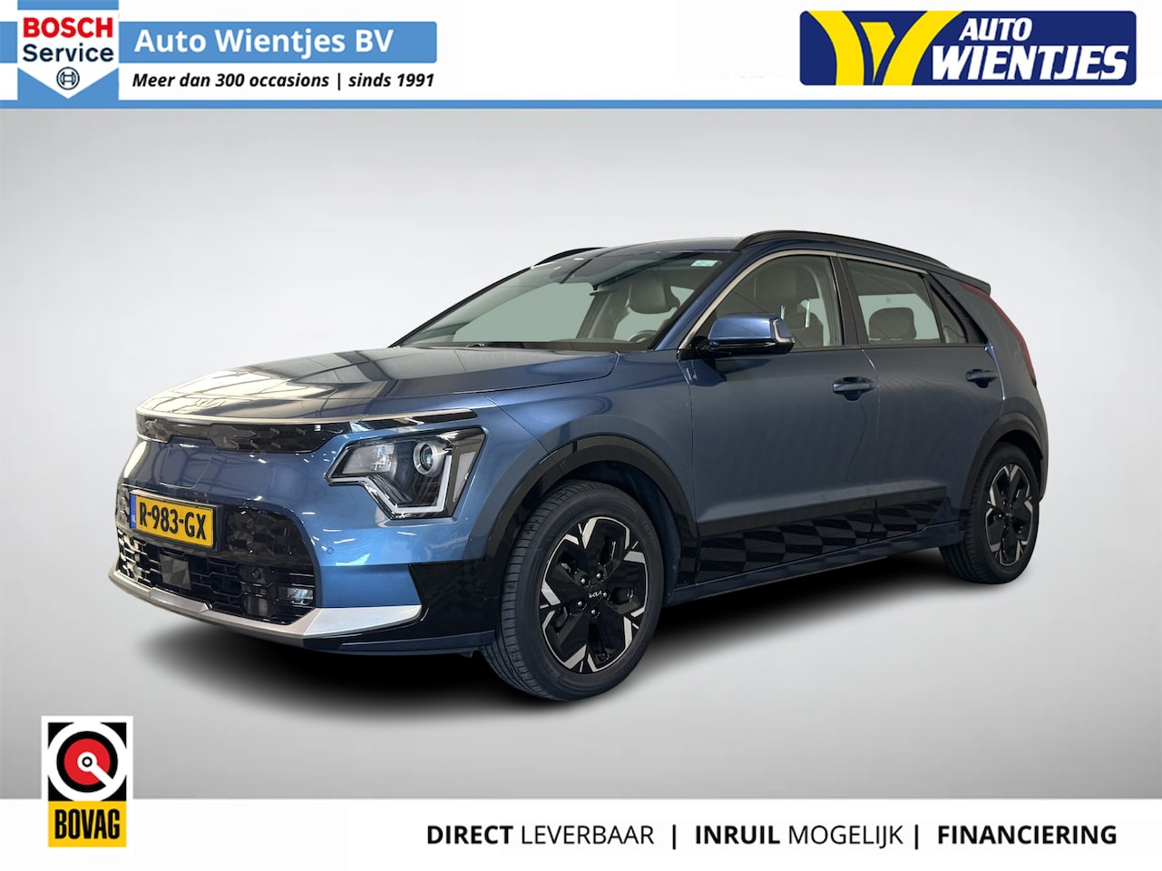 Kia Niro - DynamicLine 64.8kWh SOH 99,5% | Navi | Camera | Trekhaak - AutoWereld.nl