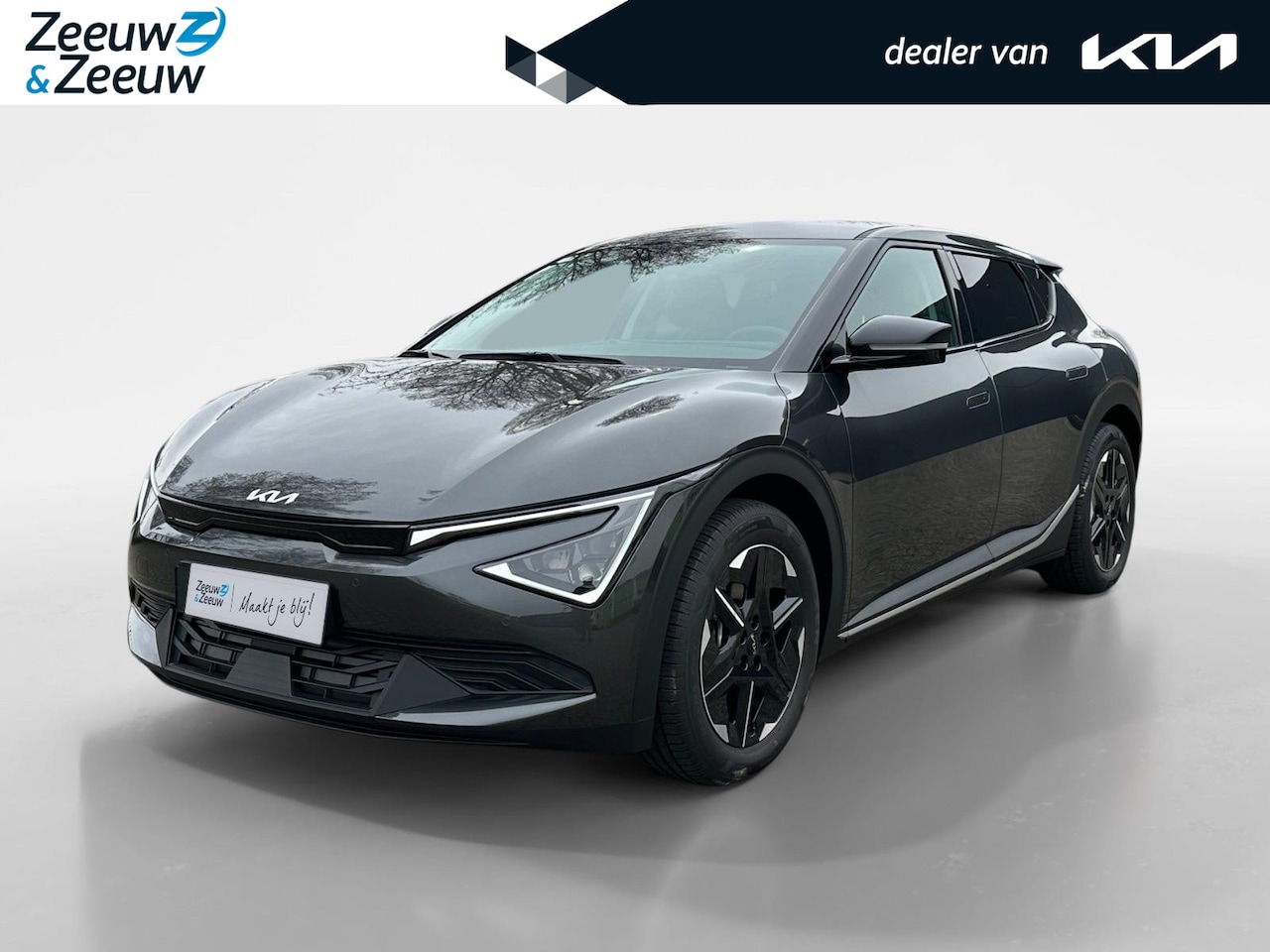 Kia EV6 - Light Edition 63 kWh | Demo | Navi | Clima | Adaptieve Cruise | Camera | Stuur-/Stoelverwa - AutoWereld.nl