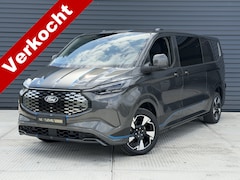 Ford E-Transit Cust. - Custom E Sport Dubbel Cabine 218 PK 71 kWh | 360 Camera | Dode Hoek | Elek. Verst. Stoelen