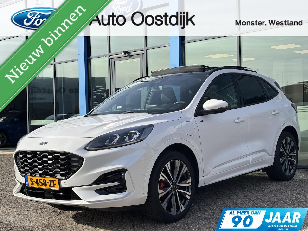 Ford Kuga - 2.5 PHEV ST-Line X 225PK Panodak Winterpack Adaptieve Cruise Camera Navi Carplay 20'' Velg - AutoWereld.nl