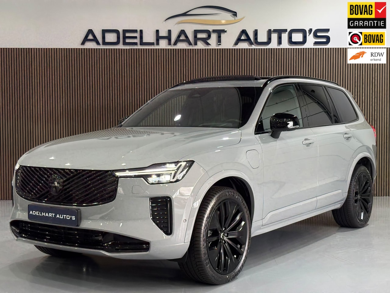 Volvo XC90 - 2.0 T8 Plug-in hybrid AWD Ultra Black Edition 455Pk / Panoramadak / Exclusive Lederen inte - AutoWereld.nl