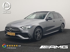 Mercedes-Benz C-klasse Estate - 300 e AMG Line PHEV 313pk Dealer O.H | Trekhaak Af Fabriek | Panodak | Alcatara Sportstoel