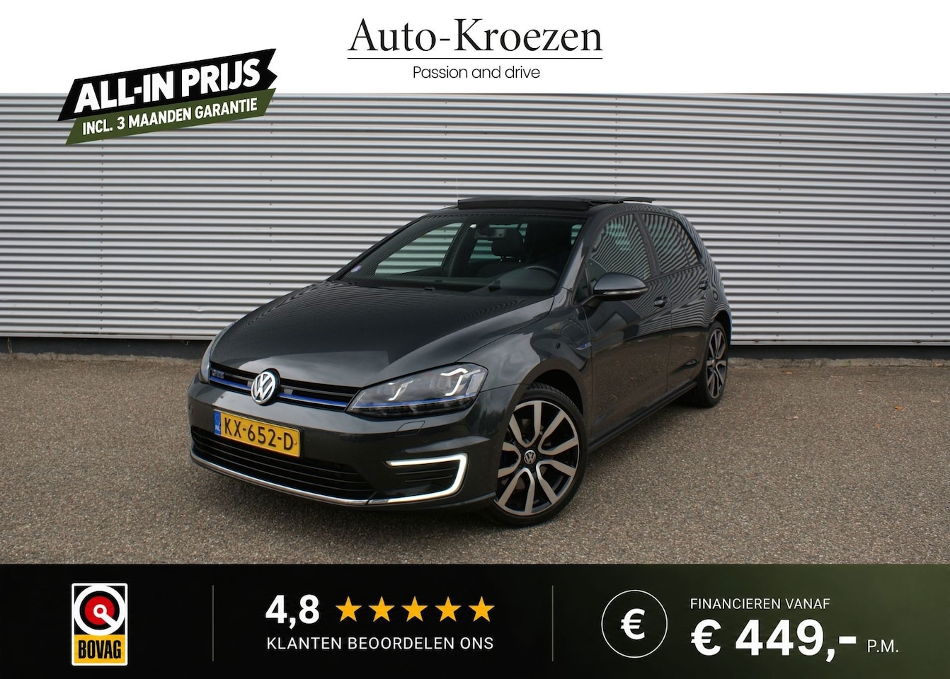 Volkswagen Golf - 1.4 TSI GTE | Pano | Led | Camera | NAP| - AutoWereld.nl