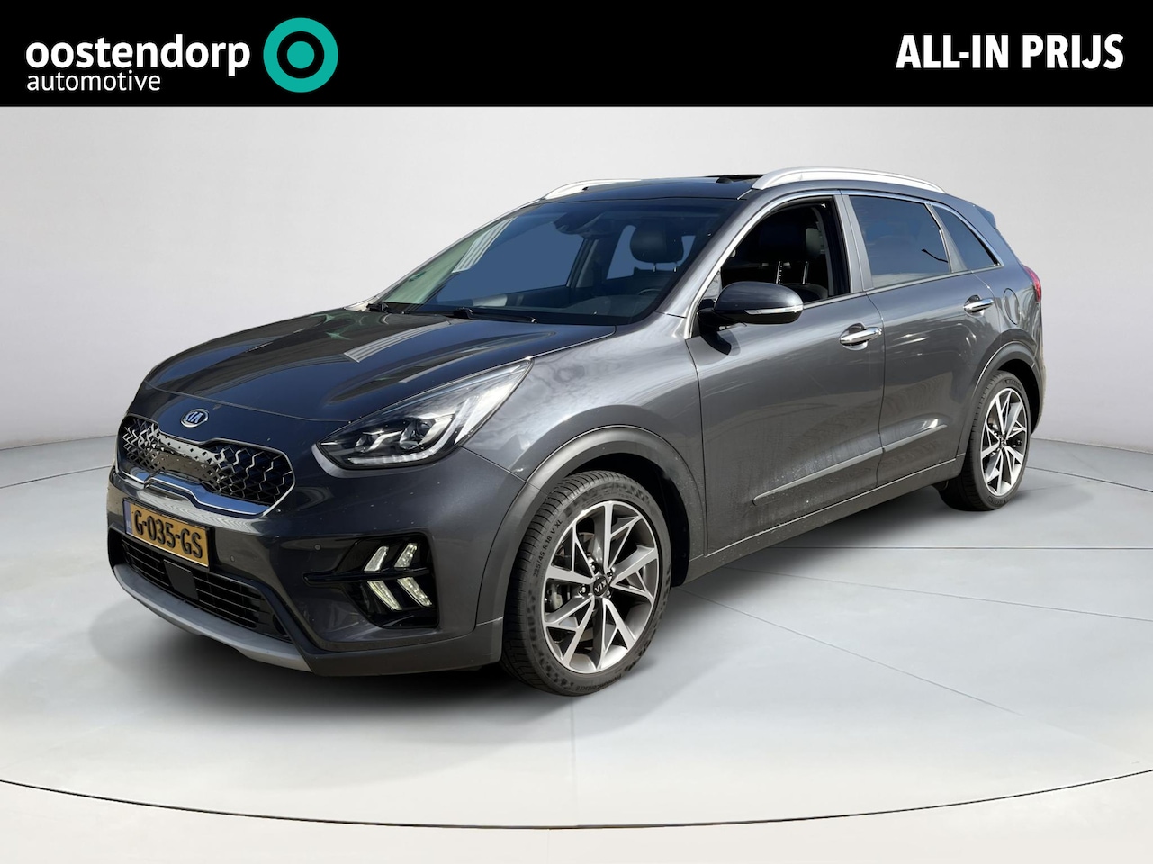 Kia Niro - 1.6 GDi Hybrid ExecutiveLine | Trekhaak | Schuifdak | Leder | Stoelverwarming/ventilatie | - AutoWereld.nl