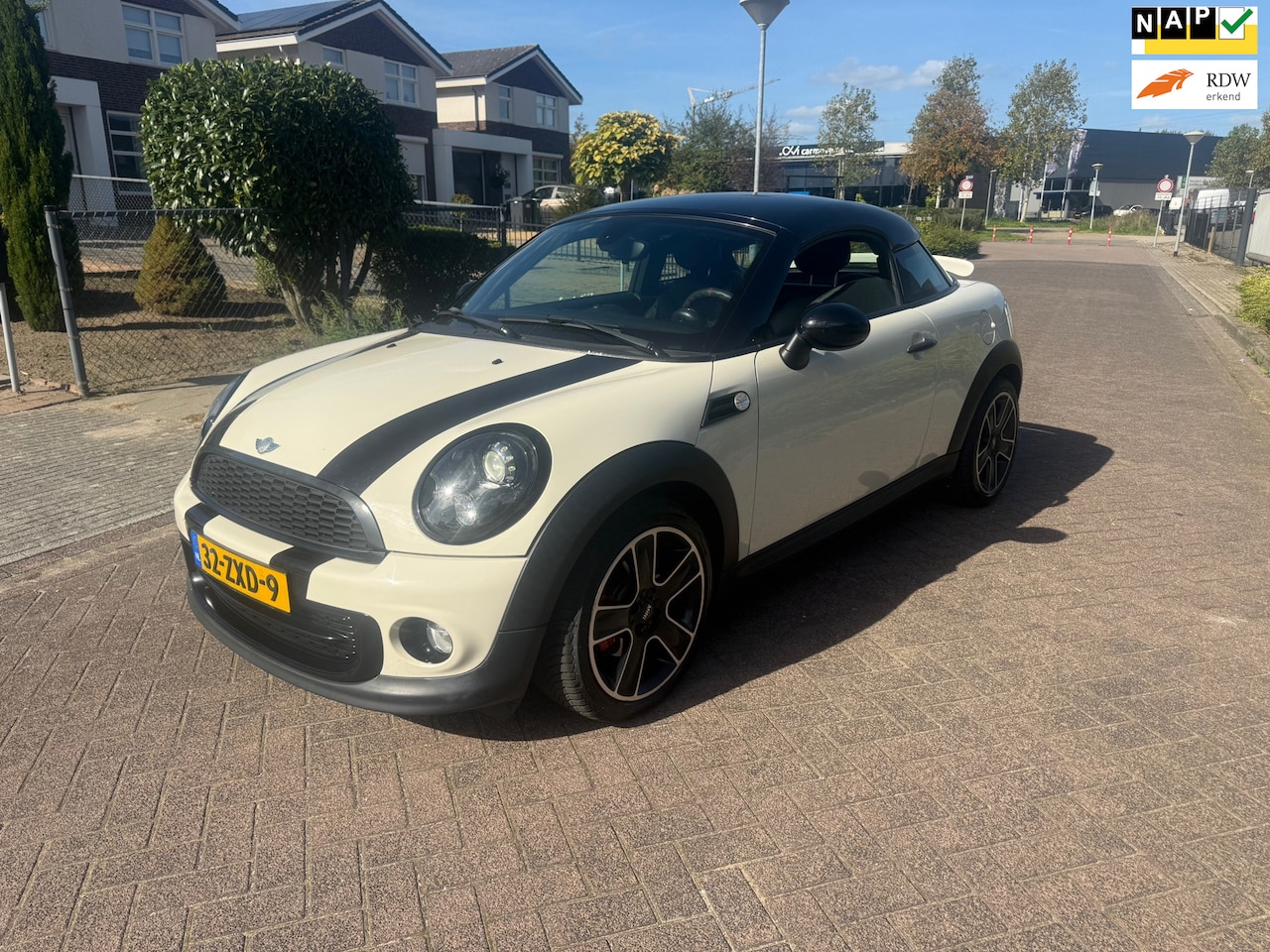 MINI Coupé - 1.6 Cooper Chili *LEDER* NIEUWE APK** - AutoWereld.nl