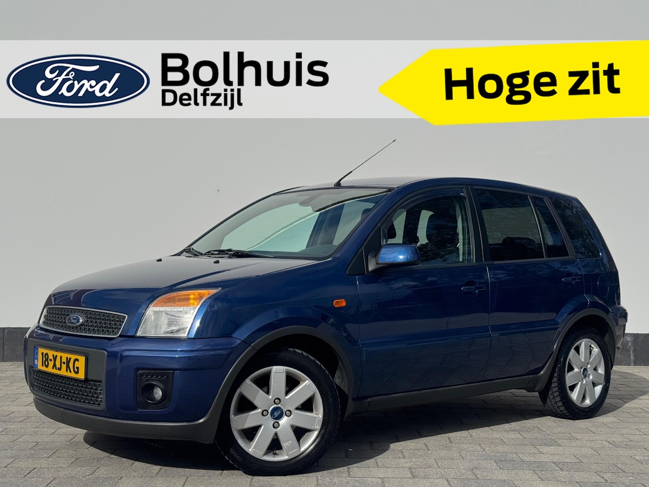 Ford Fusion - 1.4-16V Futura | Airco | LMV | Radio | Privacy Glass | All-Season Banden | - AutoWereld.nl