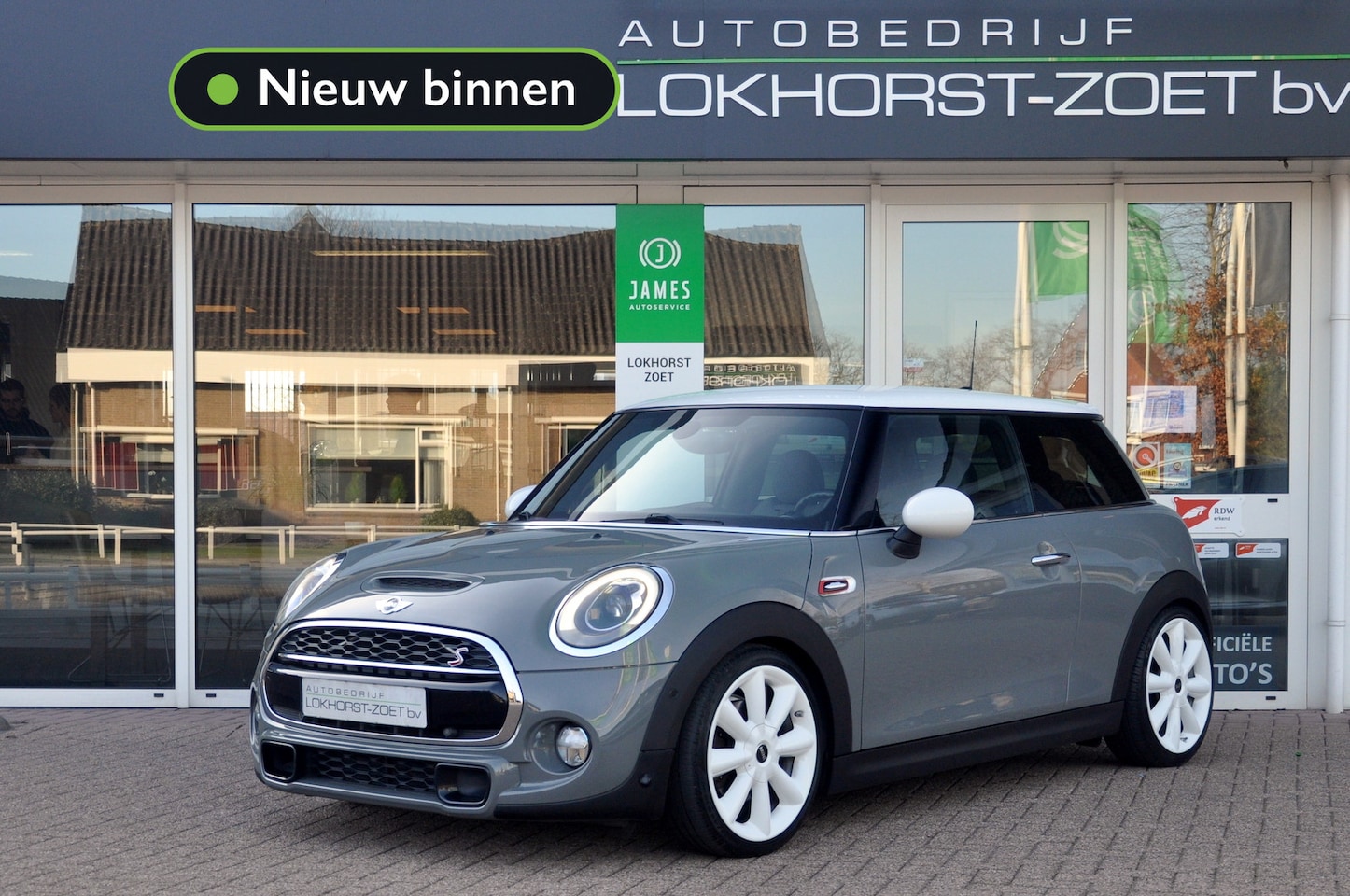 MINI 3-Deurs - 2.0 Cooper S Chili Serious Business | HK-Audio | H&R verlagingsset | Mooie staat! - AutoWereld.nl