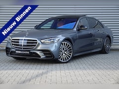 Mercedes-Benz S-klasse - 580 4MATIC Lang AMG Line | Burmester 4D | Chauffeurspakket | Massage | Schermen | Achteras