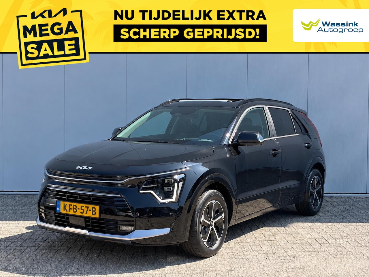 Kia Niro - 1.6 GDi Hybrid DynamicPlusLine | Navigatie | Camera | Elektrische achterklep | Stoel -stuu - AutoWereld.nl