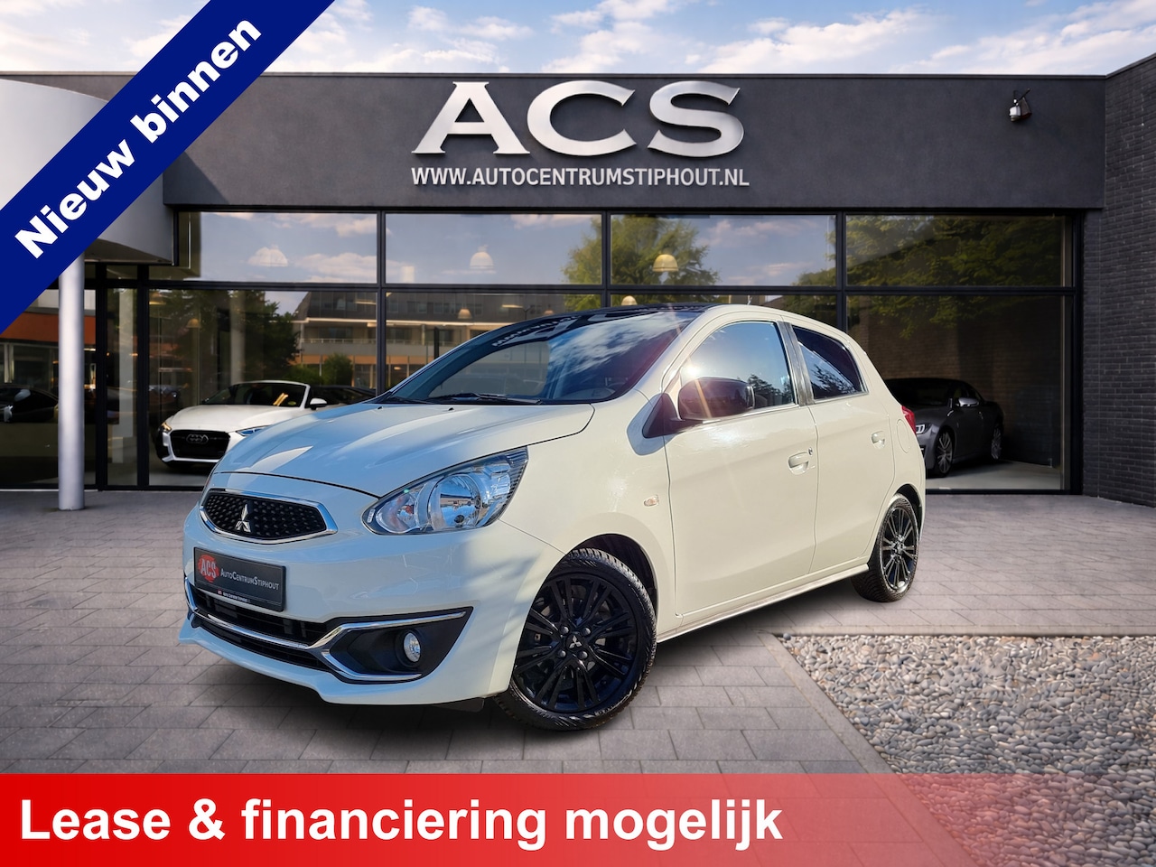Mitsubishi Space Star - 1.2 Instyle Evo Black Edition | Android/Apple | Airco | Smetteloze staat! - AutoWereld.nl