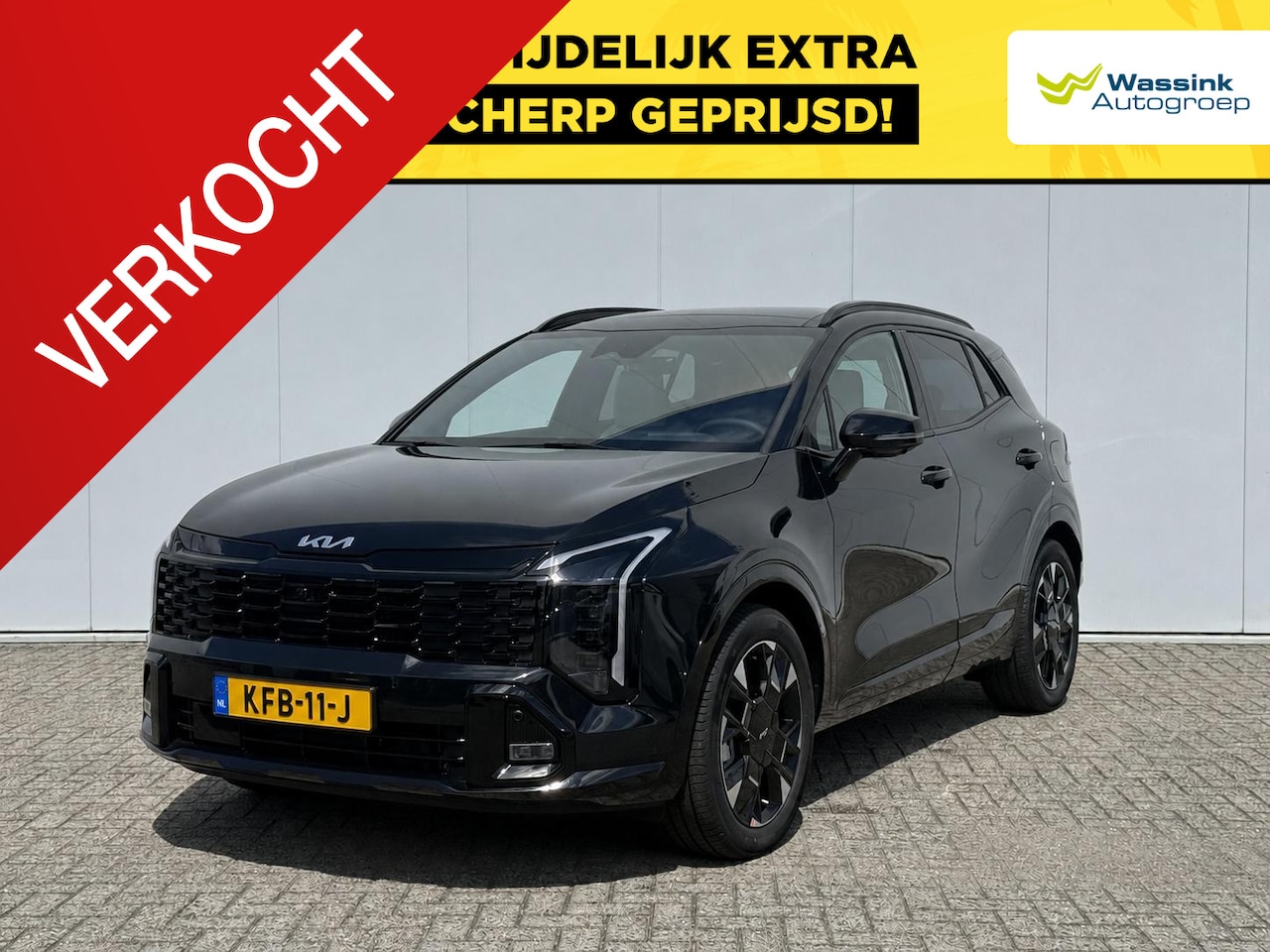 Kia Sportage - 1.6 T-GDi Plug-in Hybrid GT-PlusLine | Stoelverwarming voor/achter | stuurverwarming | sto - AutoWereld.nl