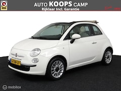 Fiat 500 C - 0.9 TwinAir Turbo Lounge | Cabrio | Airco | 15 inch Lichtmetaal | parkeersensoren| DEALER