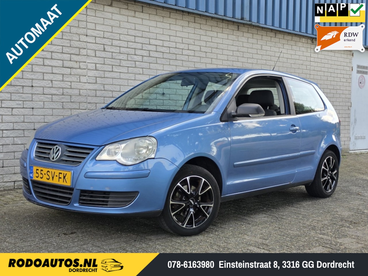 Volkswagen Polo - 1.4-16V Optive Automaat Airco ✅ - AutoWereld.nl