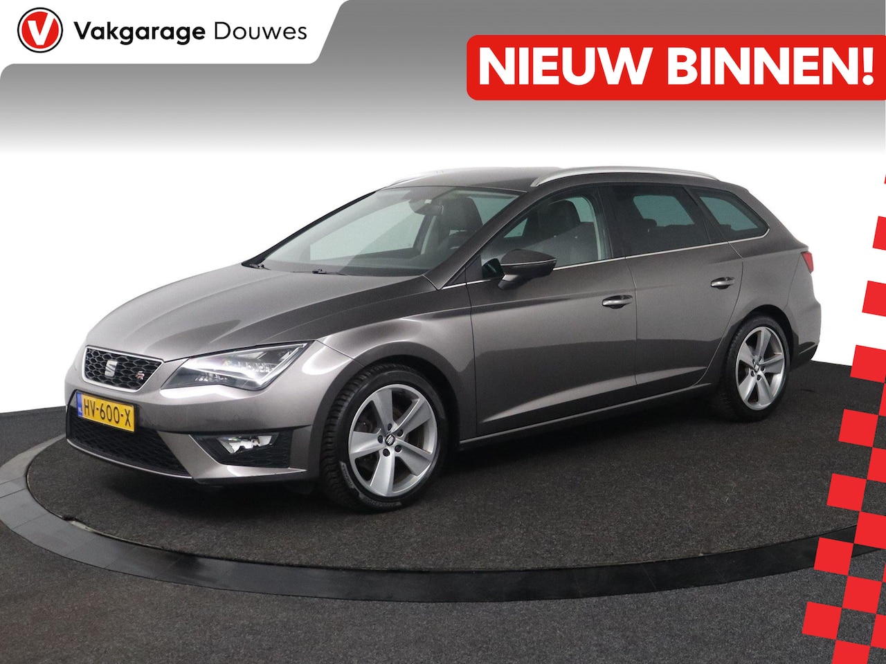 SEAT Leon ST - 1.4 EcoTSI FR Connect |NAP|Camera|Cruise|Trekhaak - AutoWereld.nl