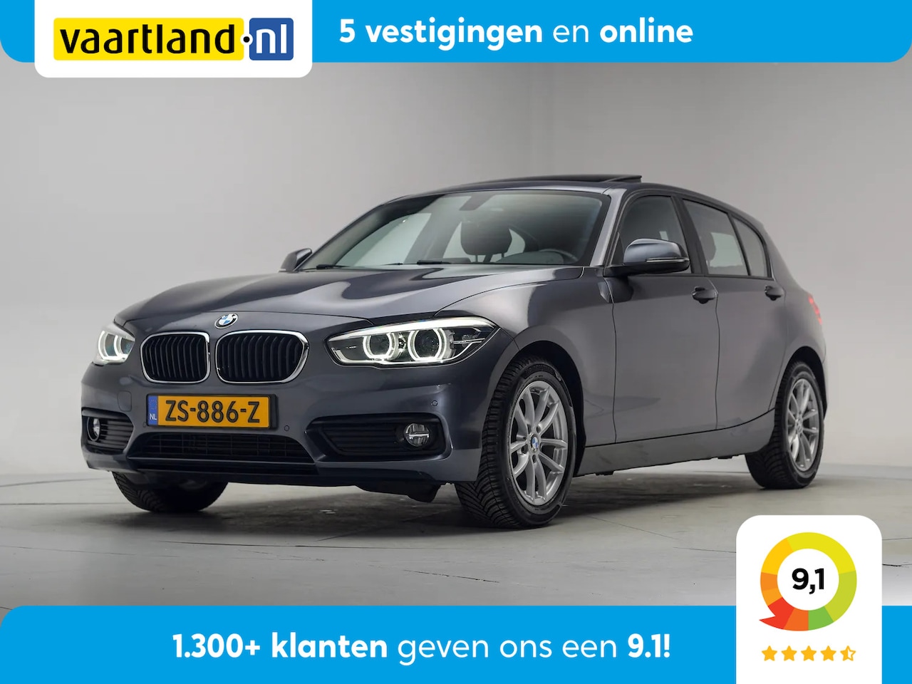 BMW 1-serie - 116i Executive 5-drs [ Schuifdak Full led Navi ] - AutoWereld.nl