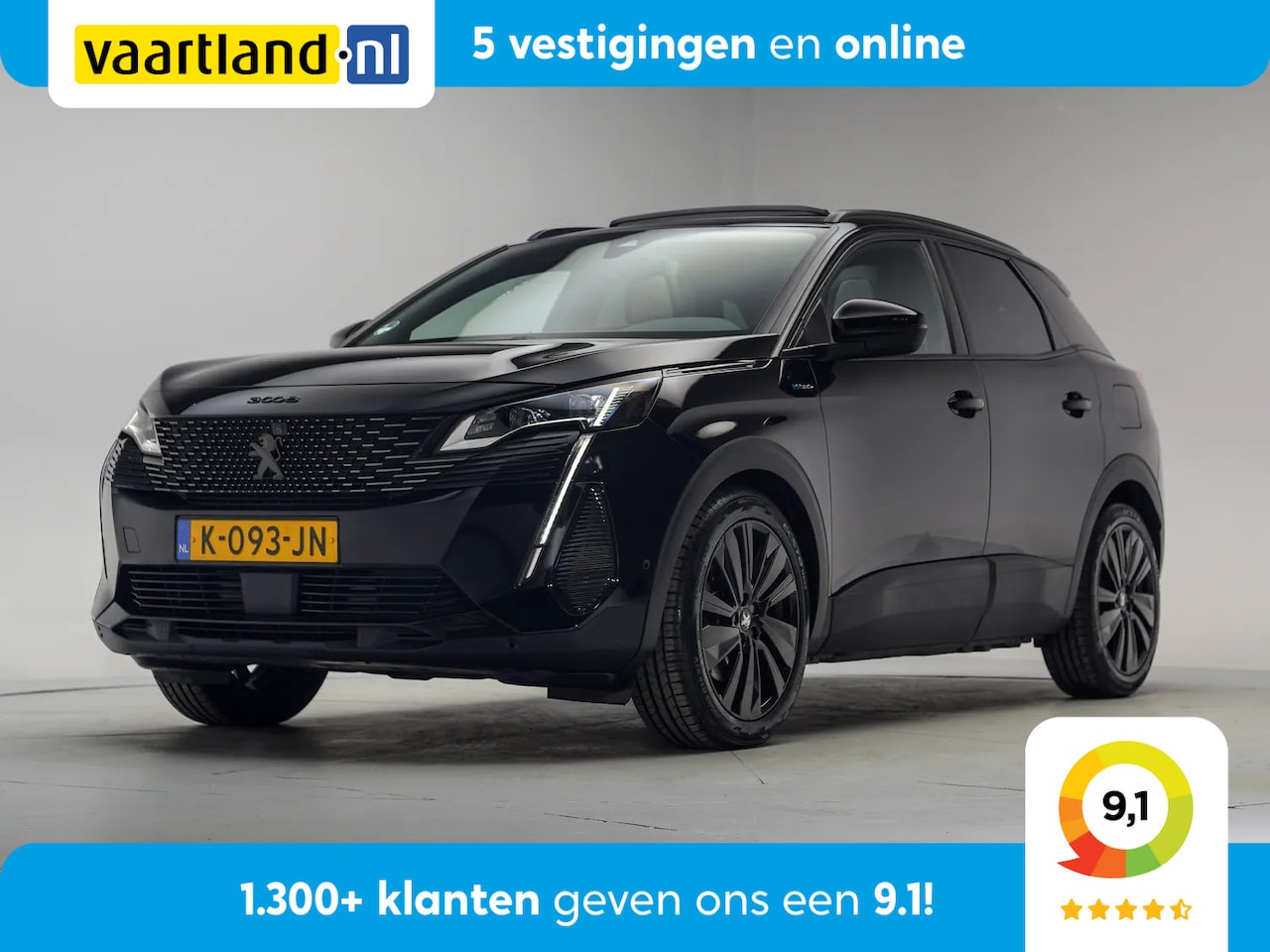 Peugeot 3008 - 1.6 HYbrid 225 GT-Line Aut. [ Panoramdak Memory Focal-Audio] - AutoWereld.nl
