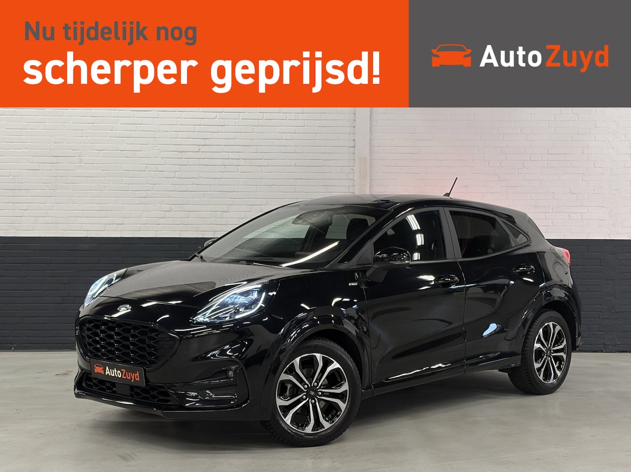 Ford Puma - 1.0 EcoBoost Hybrid ST-Line 125pk Navi / DAB / Cruise / Winterpakket - AutoWereld.nl