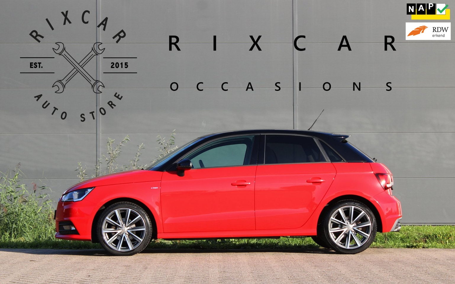 Audi A1 Sportback - 1.0 TFSI S-Line Adrenalin Navi PDC !!NIEUWBINNEN!! - AutoWereld.nl