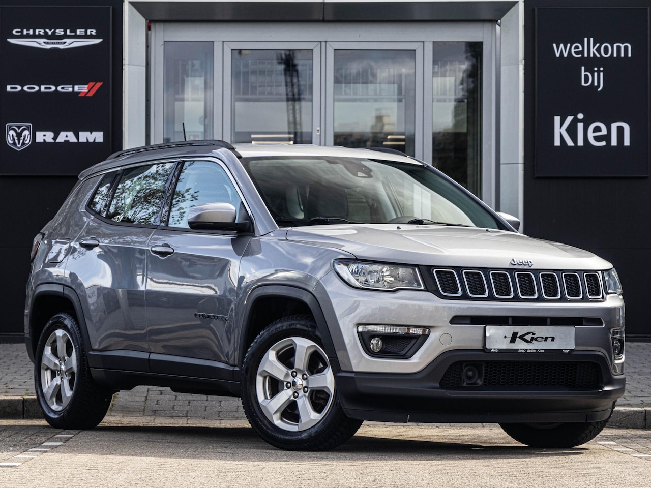 Jeep Compass - 1.4 MultiAir Longitude | Half Leder | Navigatie | Trekhaak | Cruise Control | - AutoWereld.nl