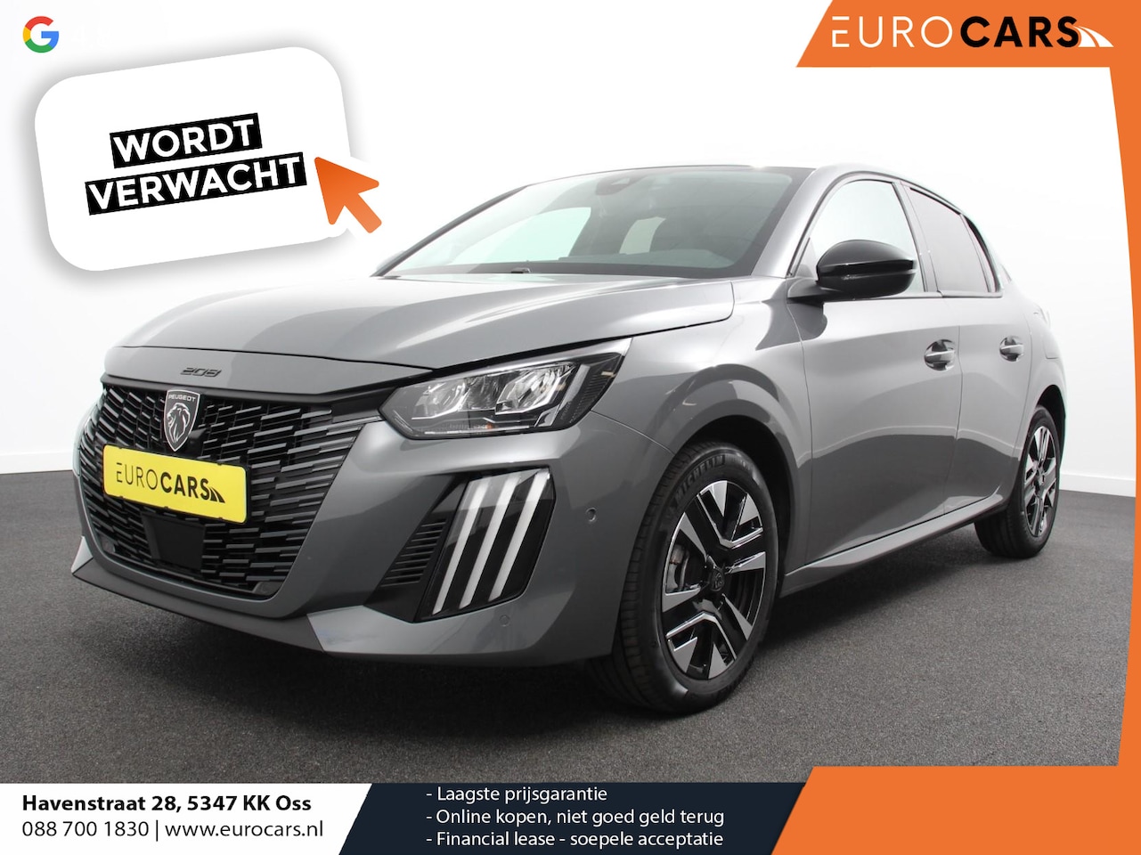 Peugeot 208 - 1.2 Hybrid 100PK Automaat Allure Navigatie Apple Carplay/Android Auto Airco Camera Parkeer - AutoWereld.nl