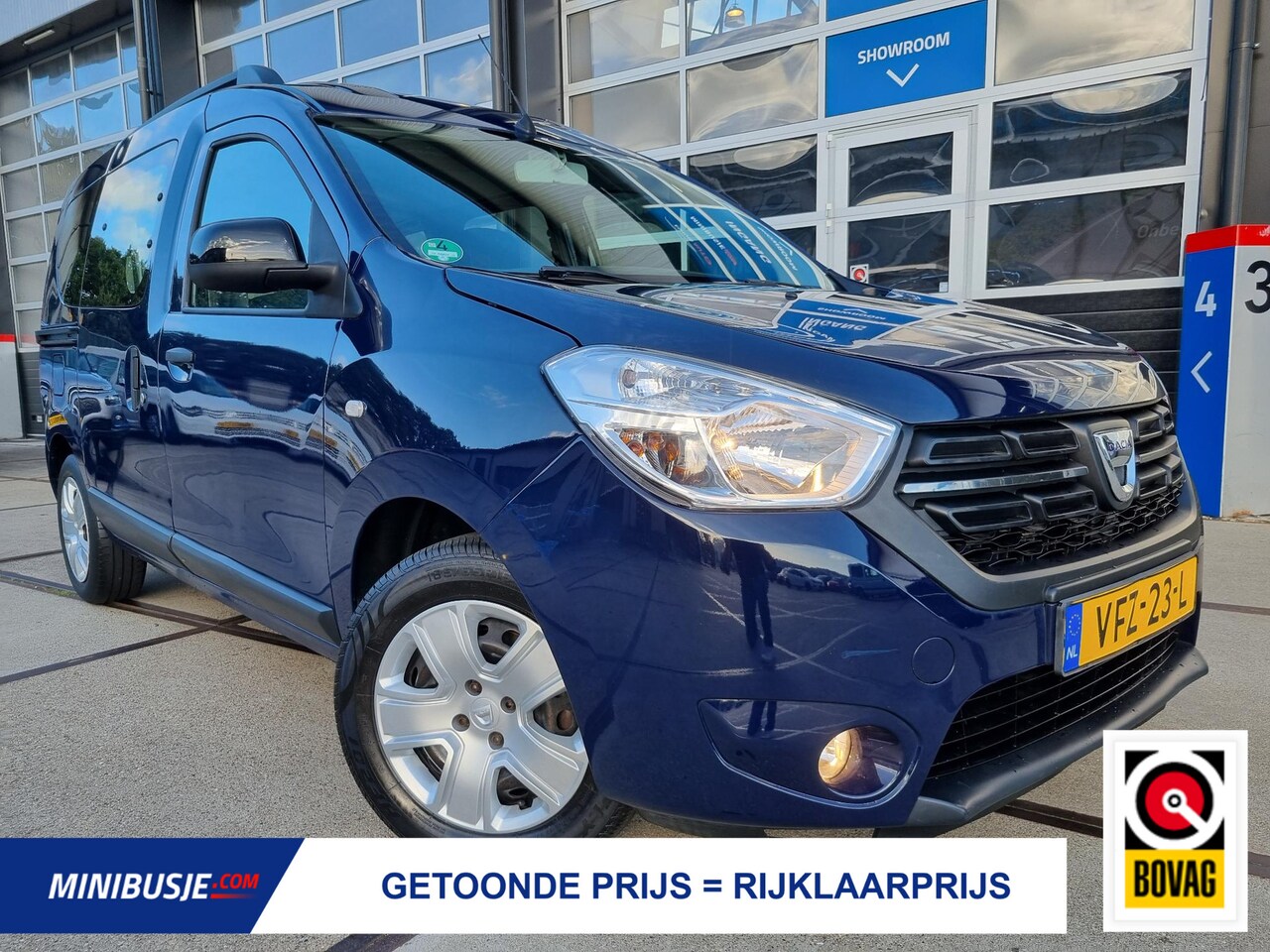 Dacia Dokker - 1.2 TCe S&S Lauréate NAVI / CRUISE / TREKHAAK / PDC / AIRCO - AutoWereld.nl