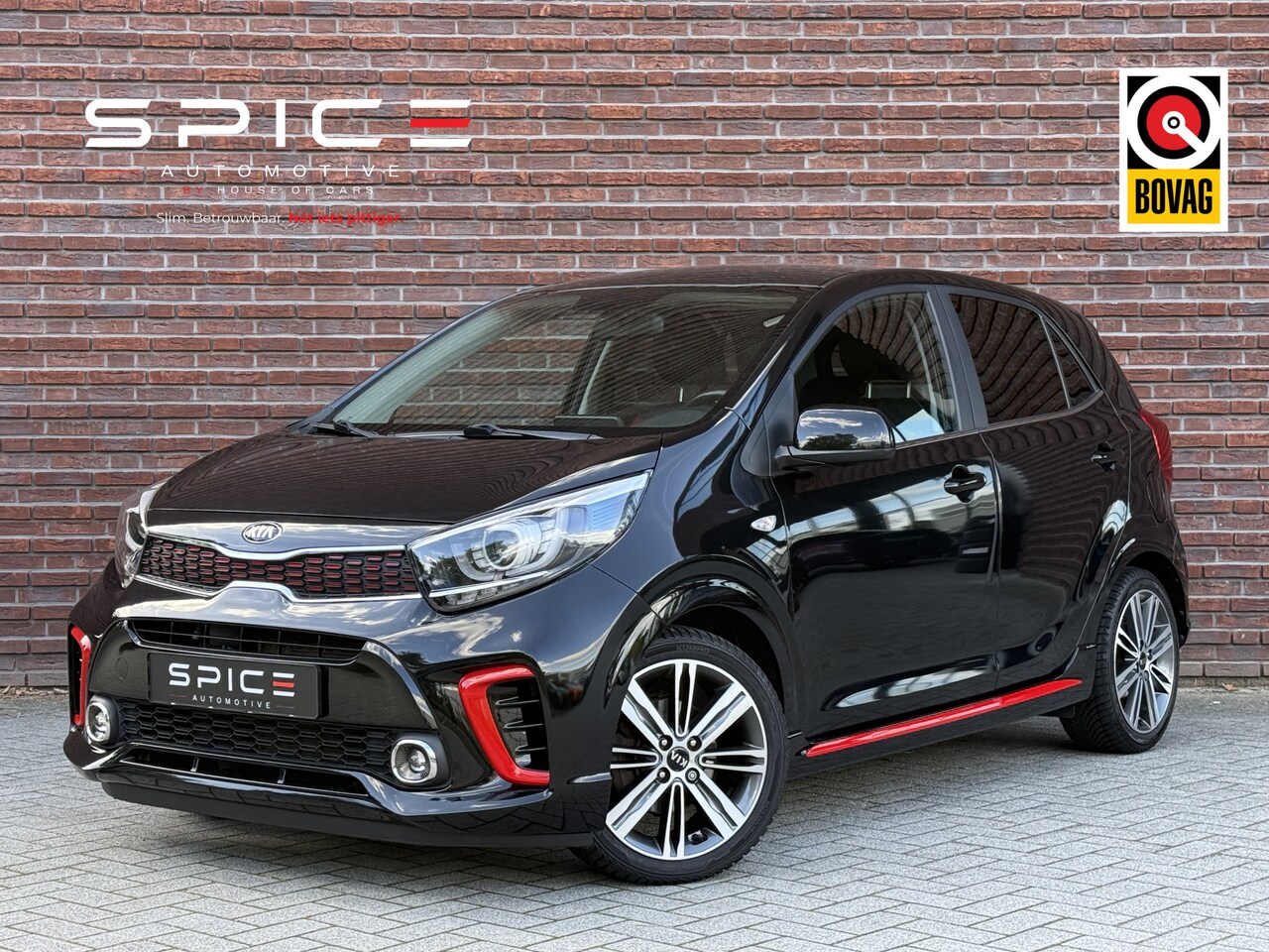 Kia Picanto - 1.0 MPi GT-Line Edition 55dkm! Carplay, Camera Airco - AutoWereld.nl