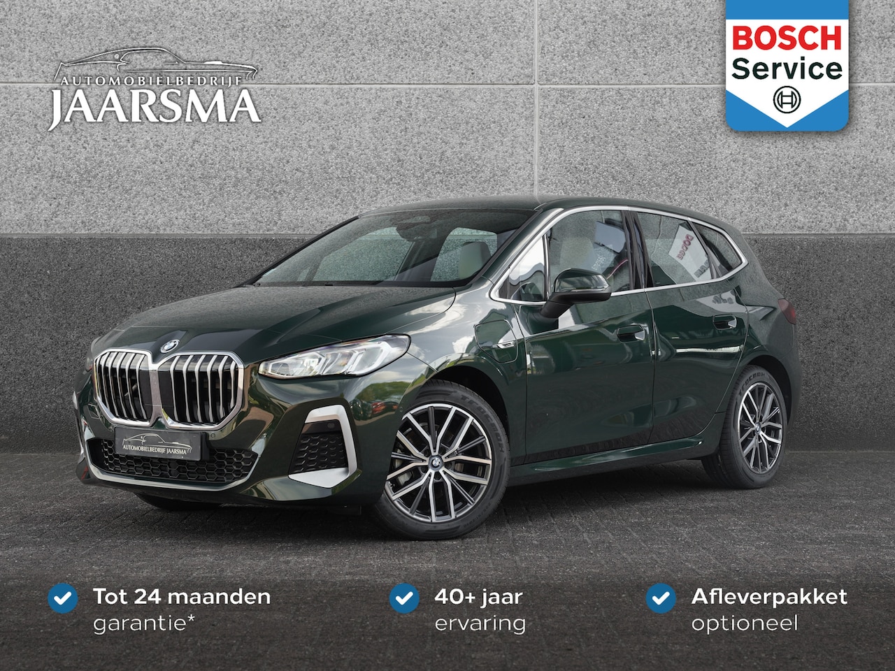 BMW 2-serie Active Tourer - 225e xDrive M-Pakket | Sanremo Green - AutoWereld.nl