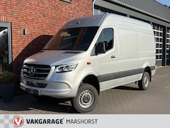 Mercedes-Benz Sprinter - 319 4x4 L2H2 2800Kg Trek. Automaat/AchteruitrijCam./PDC/LED/DAB/Airco/Cruise/Trekha/AppCon