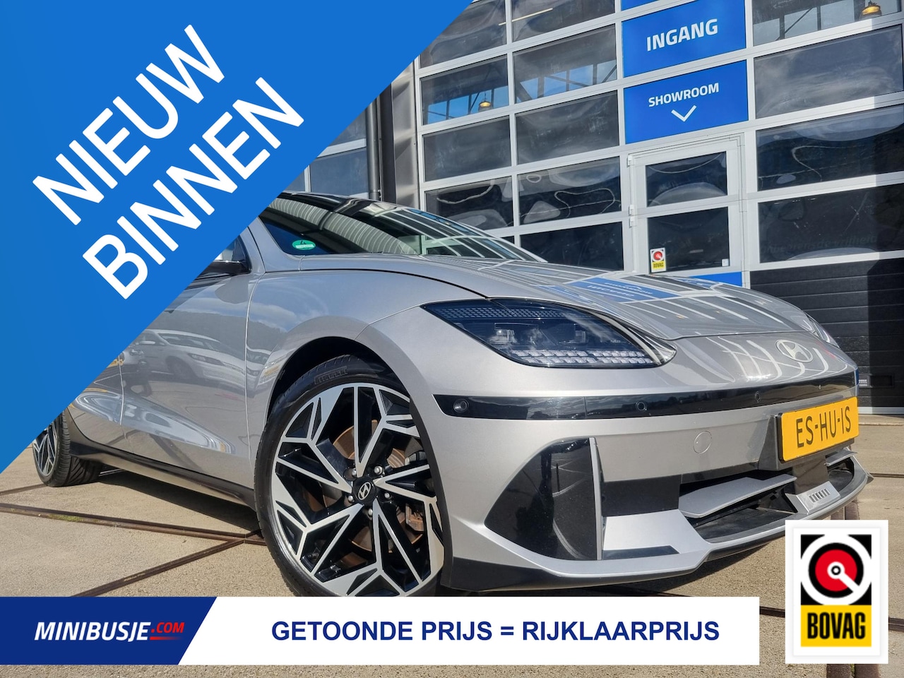 Hyundai IONIQ 6 - Connect 77.4 kWh 229pk / 20" / HUD / ACC / Warmtepomp / 545km WLTP - AutoWereld.nl