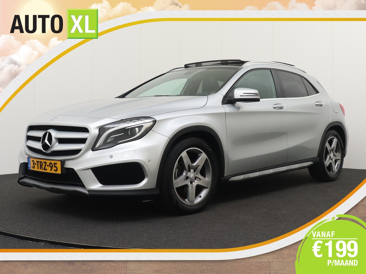 Mercedes-Benz GLA-Klasse - 200 157 PK Aut. AMG-Line Pano-Dak Memory Trekhaak - AutoWereld.nl