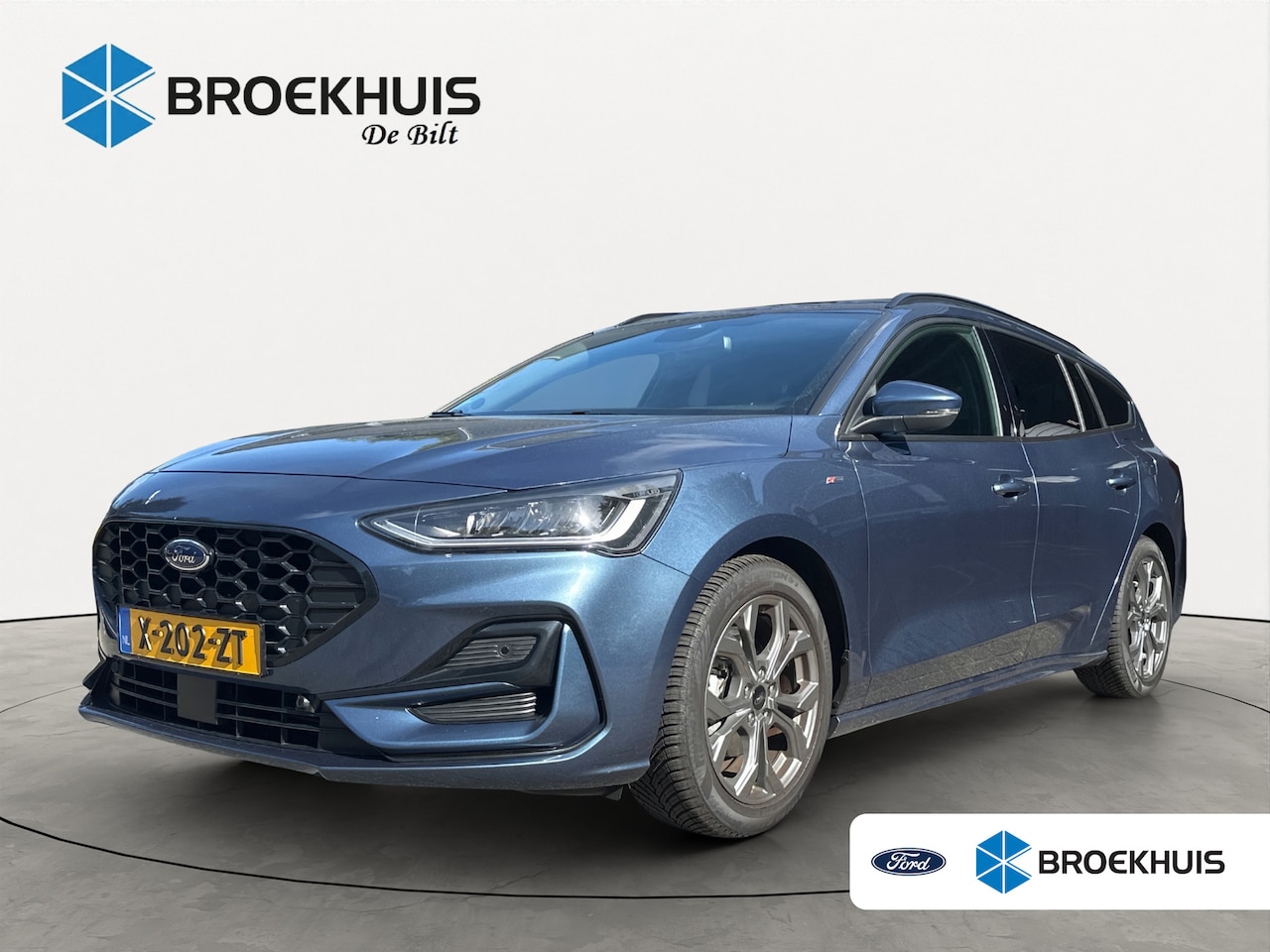 Ford Focus Wagon - 1.0EB Hybrid ST Line X | ADAPTIVE CRUISE | CAMERA | DODE HOEK | WINTERPACK | PARK SENS V+A - AutoWereld.nl