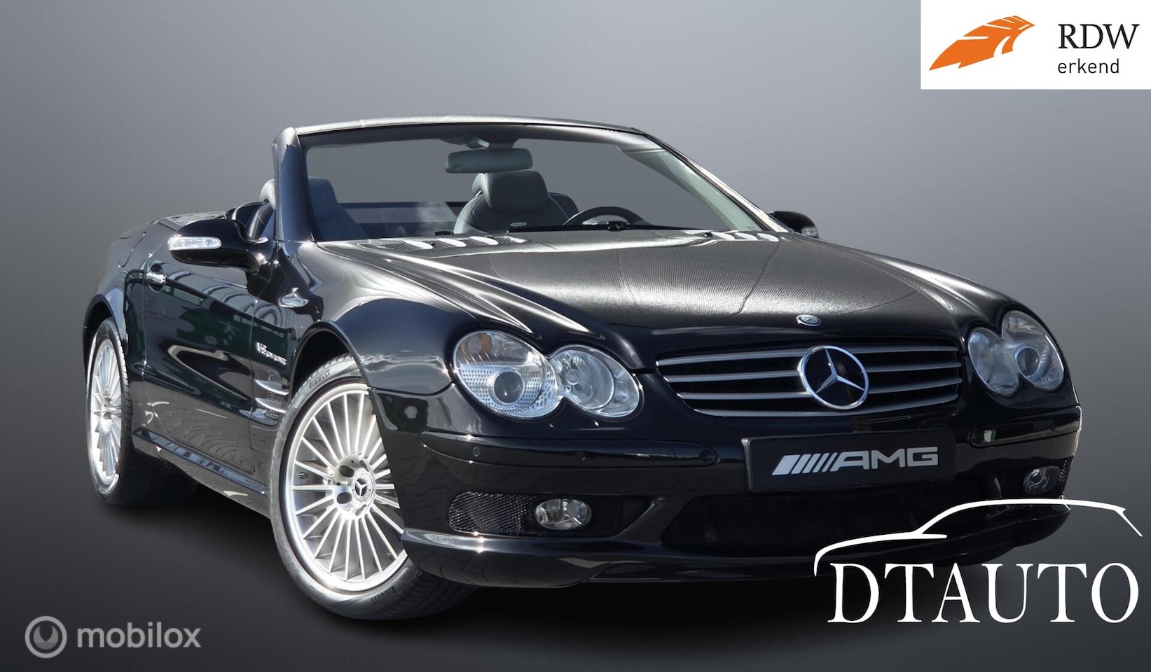 Mercedes-Benz SL-klasse Cabrio - AMG 55 Uniek Voll Opties 1st eigen. 96Dkm - AutoWereld.nl
