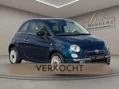 Fiat 500 - 0.9 TwinAir T Cult 2014 BLAUW | Leder | Panoramadak