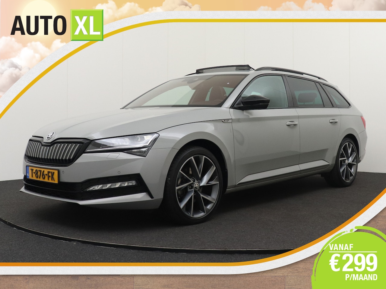 Skoda Superb Combi - 218 PK PHEV Aut. Sportline Pano-Dak Adapt. Cruise Trekhaak - AutoWereld.nl