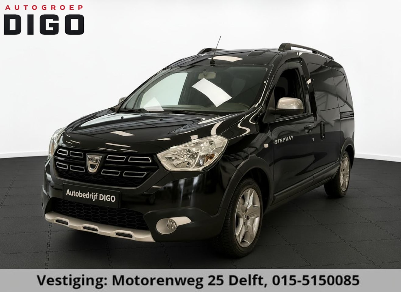 Dacia Dokker - 1.3 TCe Stepway 130PK GARANTIE TOT 06-2029!* . NAVIGATIE . ACHTERUITRIJ CAMERA . TREKHAAK - AutoWereld.nl