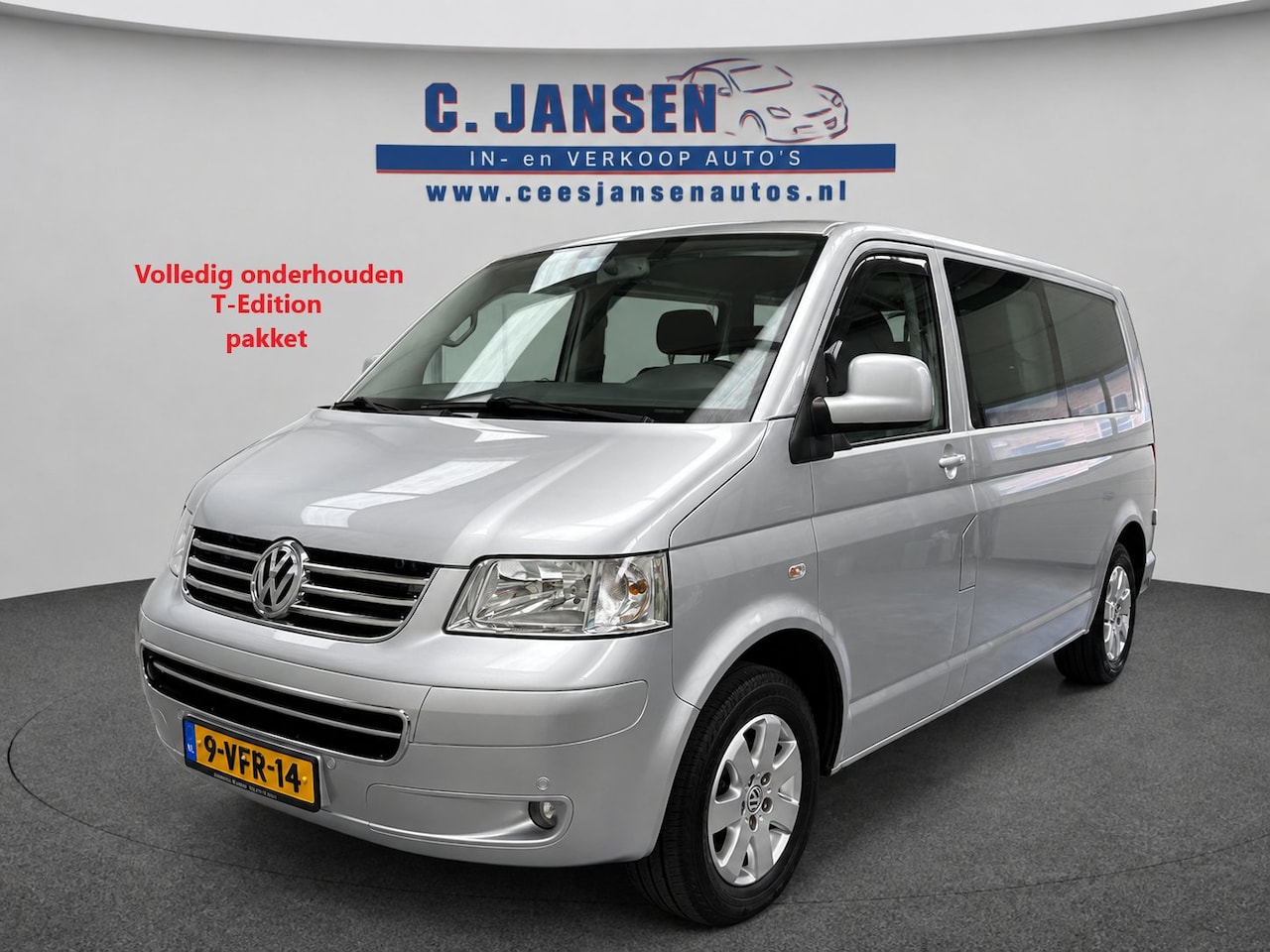 Volkswagen Transporter - 1.9 TDI 340 Budgetline DC T-Edition! Super mooi! Volledig onderh. Trekhaak! | Airco | Park - AutoWereld.nl