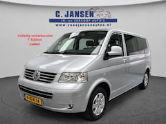 Volkswagen Transporter - 1.9 TDI 340 Budgetline DC T-Edition Super mooi Volledig onderh. Trekhaak | Airco | Parkeer