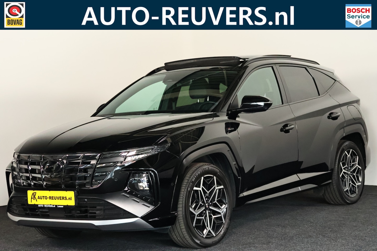 Hyundai Tucson - 1.6 T-GDI PHEV N Line Sky 4WD Navi / ACC / Panorama / Trekhaak / CarPlay - AutoWereld.nl